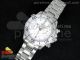 Seamaster 300m Professional Chrono SS White Dial on SS Bracelet A7750**ON SALE**